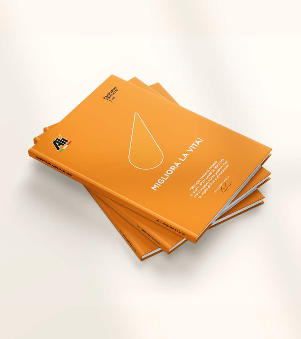 annual report alì supermercati copertina