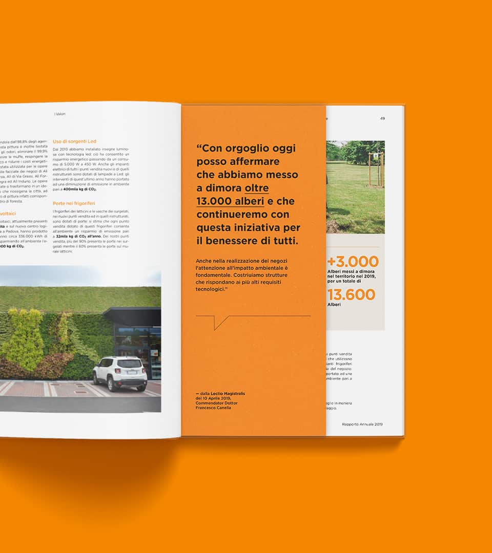 annual report alì supermercati aperto